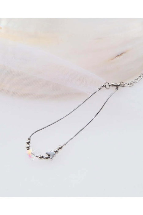 Heliophilia Silver Pulsera de Latón Plateada con Zirconia Heliophilia Silver Pulsera de Latón Plateada con Zirconia